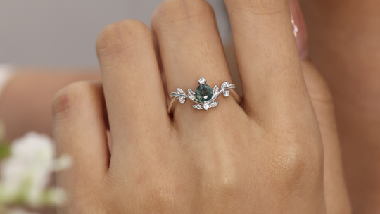 IS MOSS AGATE TOO SOFT FOR AN ENGAGEMENT RING?