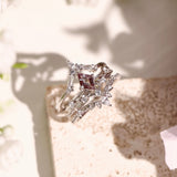Victorian Lace Alexandrite©, Monte Arc, and Woodland Ring Set