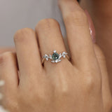 Willow Moss Agate Ring©