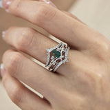 Lotus Moss Agate Ring©