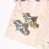 Victorian Lace Sky Blue Topaz Ring©