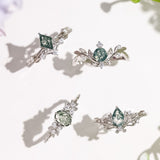 Wildflower Moss Agate Ring©