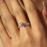 Heart of the Realm Amethyst Ring