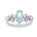 Moonlit Moonstone Ring©
