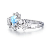 Moonlit Moonstone Ring©