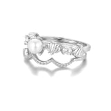 Pearl Lagoon Ring Set
