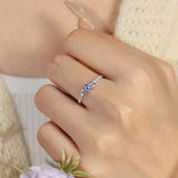 Stardust Tanzanite Ring