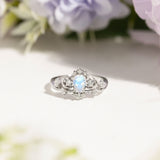 Moonlit Moonstone Ring©
