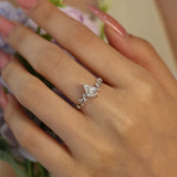 Everlasting Kite Cut Moissanite Ring©