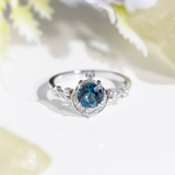 Luna Twilight London Blue Topaz Ring