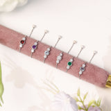 Birthstone Chain Ring