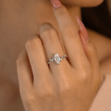 Everlasting Marquise Cut Moissanite Ring©