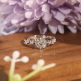 Starlit Moissanite Ring