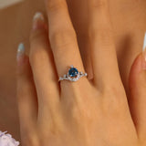 Luna Twilight London Blue Topaz Ring