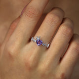 Heart of the Realm Amethyst Ring