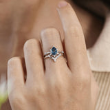 Gaia London Blue Topaz Ring