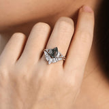 10K White Gold - Hillcrest Ring - Size 4.5