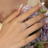Birthstone Chain Ring