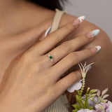 Birthstone Chain Ring