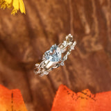 Everlasting Heart Cut Aquamarine Ring©