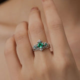 Emerald of the Lost Woods Ring