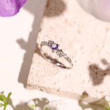 Stardust Tanzanite Ring