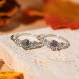 Wildflower Moss Agate Ring©