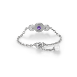 Birthstone Chain Ring