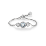 Birthstone Chain Ring