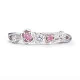 Cherry Blossom Tourmaline Band