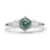 Oasis Moss Agate Ring