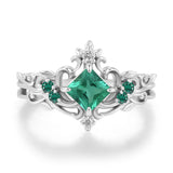 Emerald of the Lost Woods Ring