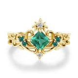 Emerald of the Lost Woods Ring