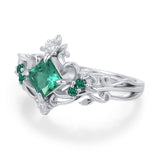 Emerald of the Lost Woods Ring