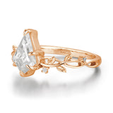 Everlasting Kite Cut Moissanite Ring©