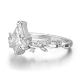 Everlasting Kite Cut Moissanite Ring©