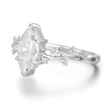Everlasting Marquise Cut Moissanite Ring©