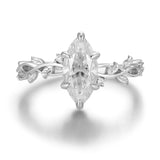 Everlasting Marquise Cut Moissanite Ring©