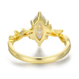 Everlasting Marquise Cut Moissanite Ring©
