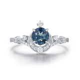 Luna Twilight London Blue Topaz Ring