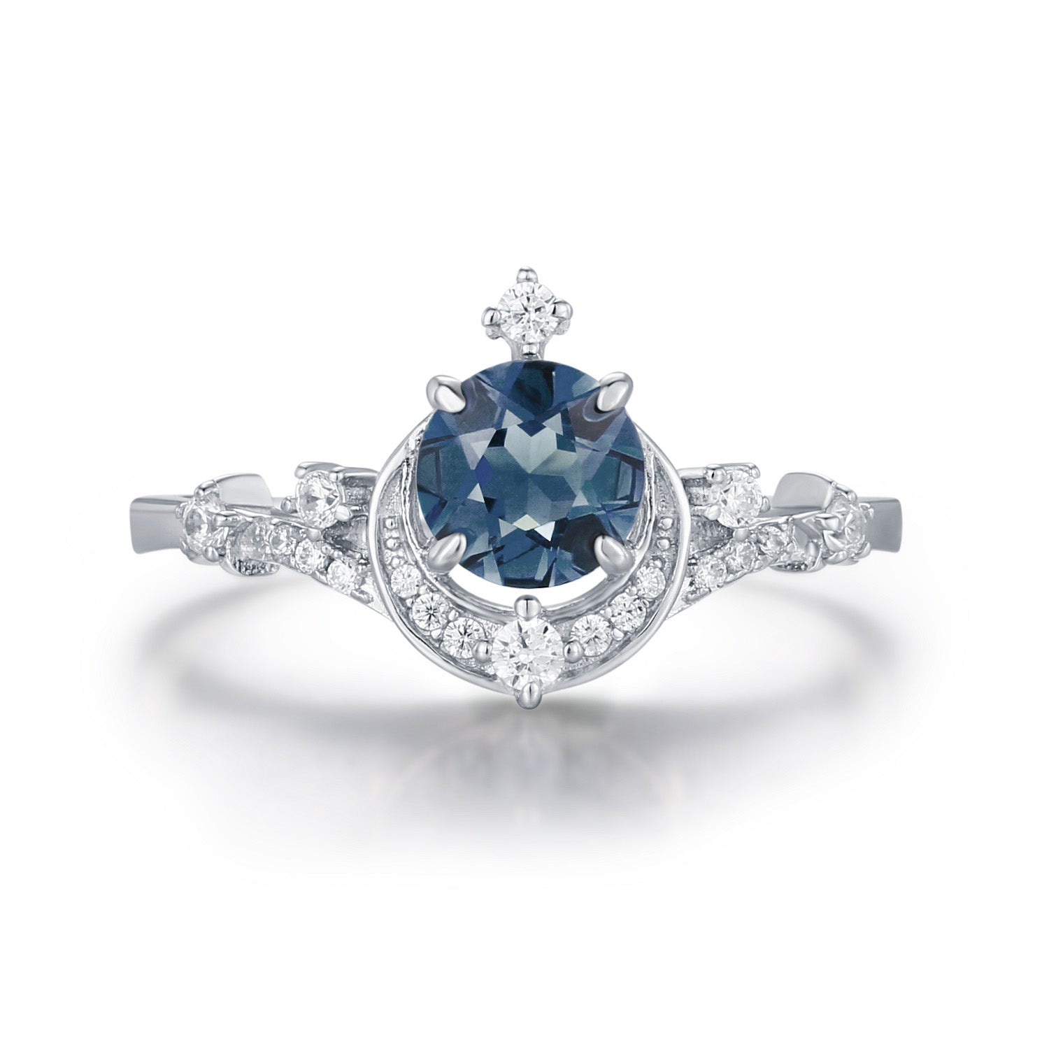 Luna Twilight London Blue Topaz Ring – Azura New York