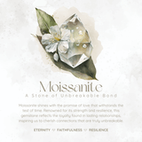 Hidden Ruby Heart Oval Moissanite Ring