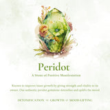 Springtide Bloom Peridot Ring