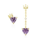 Heart of the Realm Amethyst Earrings
