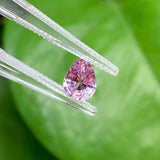 0.84 CT Light Pink Sapphire: Pear #LPS-03
