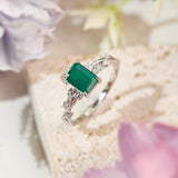 Ring of Earth - Green Onyx