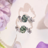 Build Your Own: Between the Leaf Oval Cut Ring©