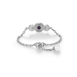 Birthstone Chain Ring