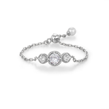 Birthstone Chain Ring