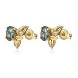 Sylphae Fairie Moss Agate Earrings